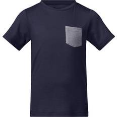 12-18M T-skjorter Bergans Myske Wool Kid's Tee - Dark Blue (8912)