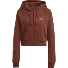 adidas Women 2000 Luxe Cropped Track Top - Earth Brown