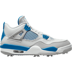 Men - Nike Air Jordan 4 Sport Shoes Nike Air Jordan 4 Golf M - White/Neutral Grey/Black/Military Blue