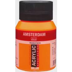 Amsterdam Standard Series Acrylic Jar Reflex Orange 500ml