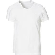 Gant Herre T-skjorter & Singleter Gant Pack of 2 T-shirts - White