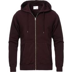 Colorful Standard Classic Organic Zip Hood - Oxblood Red