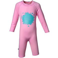 Glidelås UV-klær Isbjörn of Sweden Sun Jumpsuit - Frost Pink (9100)