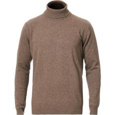 Oscar Jacobson Salim Rollneck Sweatshirt - Beige