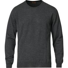 Stenströms Herren Pullover Stenströms Merino Crew Neck Sweaters - Grey