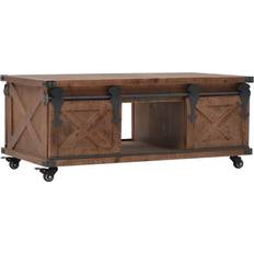 vidaXL 246119 Coffee Table 20.1x35.8"