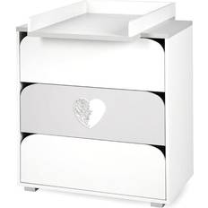 Klups Nel Heart Chest of Drawers with Changing Tray