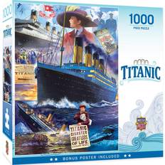 Jigsaw Puzzles Masterpieces Titanic Collage 1000 Pieces