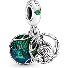 Pandora Star Wars Yoda Dangle Charm - Silver/Green