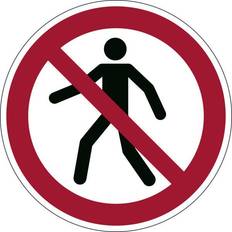Durable Safety Marking "Pedestrians Prohibited"