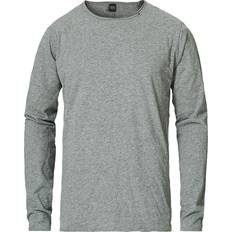 Replay Overdeler Replay Long Sleeved Raw Cut T-shirt - Grey