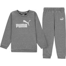 Elastan Tracksuits Puma Infant + Toddler Essentials Minicats Jogger Suit - Medium Gray Heather ( 846141-03)