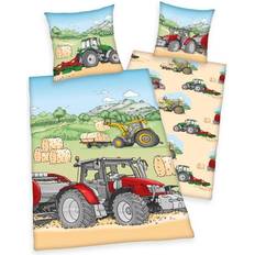 Cars Bettwäsche-Sets Herding Tractor Duvet Cover Set 135x200cm