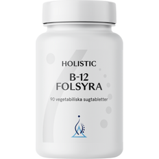 Sitroner Vitaminer & Mineraler Holistic B-12 Folic Acid 90 st