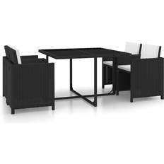 vidaXL 43898 Patio Dining Set, 1 Table incl. 8 Chairs