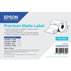 Epson Merkemaskiner & Etiketter Epson Premium Matte Label Die Cut Roll