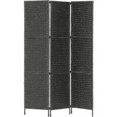 Natural Room Dividers vidaXL 3-Panel Room Divider 45.7x63"