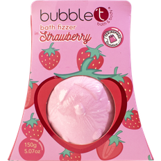 Fet hud Badebomber BubbleT Bath Bomb Fizzer Strawberry 150g