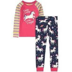 Hatley Unicorn Pajamas - Pink