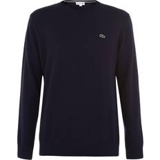 Lacoste Crew Knit Sweater - Navy