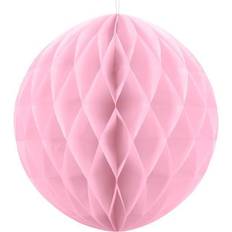 PartyDeco Honeycombs Light Pink