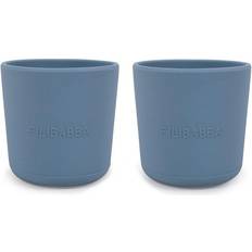 Filibabba Silicone Cup 2-pack Powder Blue