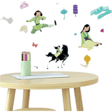 Fairies and Pixies Wall Decor RoomMates Mulan Peel & Stick Wall Decals