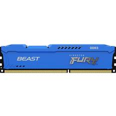 Kingston 8 GB - DDR3 RAM Memory Kingston Fury Beast Blue DDR3 1600MHz 8GB (KF316C10B/8)
