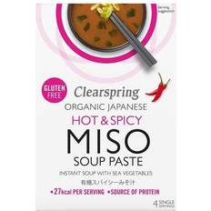 Clearspring Organic Instant Miso Soup Paste - Hot & Spicy 60g 4st