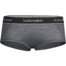 Icebreaker Damen Bekleidung Icebreaker Women's Merino Sprite Hot Pants - Gritstone Heather/Black