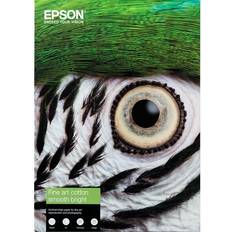 Epson Fine Art Cotton Smooth Bright A2 300g/m² 25Stk.