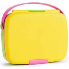 Munchkin Lunch Bento Box with Stainless Steel Utensils