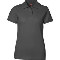 ID Ladies Stretch Polo Shirt - Charcoal