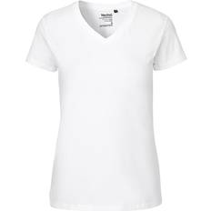 Neutral Ladies V-Neck T-shirt - White