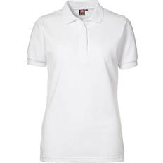 ID Ladies Pro Wear Polo Shirt - White