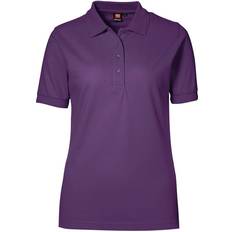 Dame - Lilla Pikéskjorter ID Ladies Pro Wear Polo Shirt - Purple