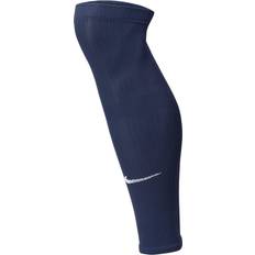 Polyester - Women Arm & Leg Warmers Nike Squad Soccer Leg Sleeves Unisex - Midnight Navy/White