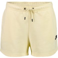 Nike Sportswear Essential French Terry Shorts - Coconut Milk/Black