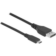 DeLock USB C - DisplayPort 1.4 M-M 1.5m
