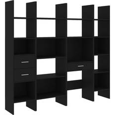 vidaXL 4 Piece Bücherregal 180cm