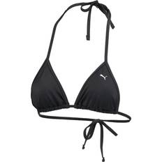 Nylon Badetøy Puma Triangel Bikini Top - Black
