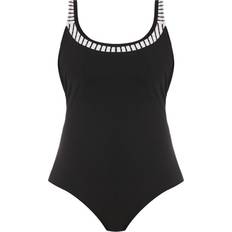 Fantasie San Remo Scoop Back Swimsuit - Black/White