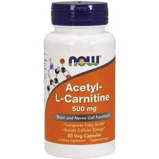 Now Foods Acetyl L Carnitine 500mg 50