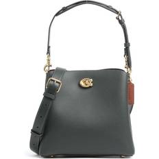 Coach Willow Bucket Bag - Brass/Amazon Green Multi