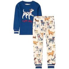 Hatley Ruff Day Pyjamas - Blue