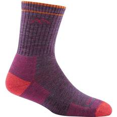 Dame - Røde Sokker Darn Tough Women Hiker Micro Crew Cushion Socks - Plum Heather