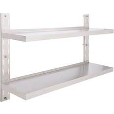 Stainless Steel Shelves vidaXL - Wall Shelf 47.2"