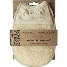 Beste Skrubbehansker Hydrea London Organic Egyptian Loofah Spa Mitt