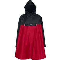 Herren Regenbekleidung Vaude Valero Rain Poncho - Indian Red