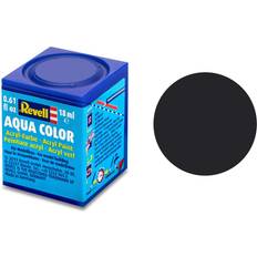 Wasserbasiert Acrylfarben Revell Aqua Color Tar Black Matt 18ml